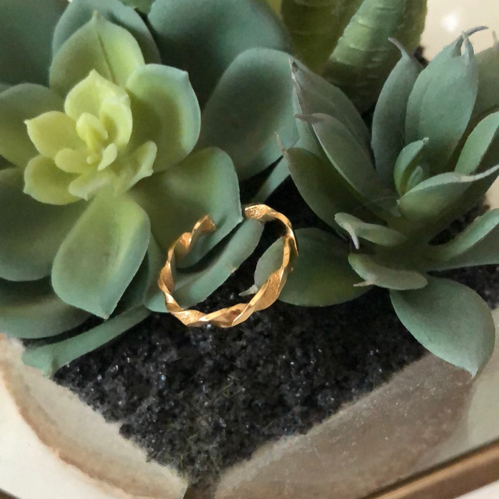 Caroline Najman gold ring